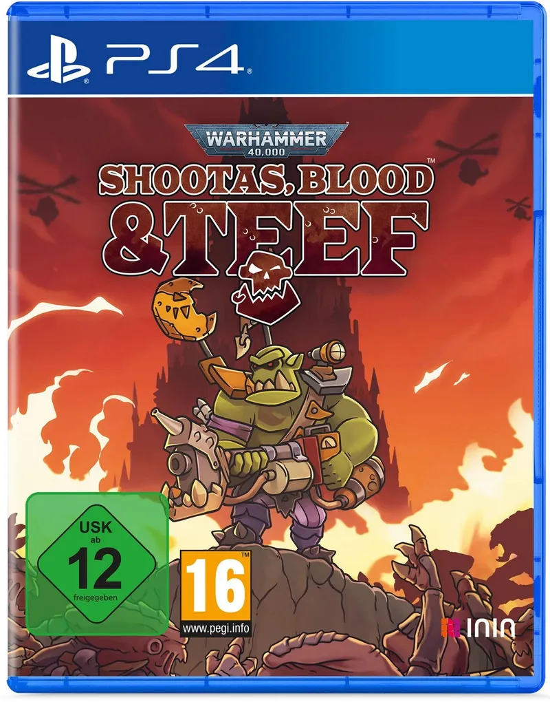 Warhammer 40,000 Shootas, Blood & Teef Limited Print (1500