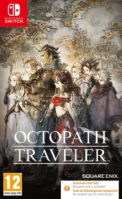 Octopath Traveler - - Code in a box