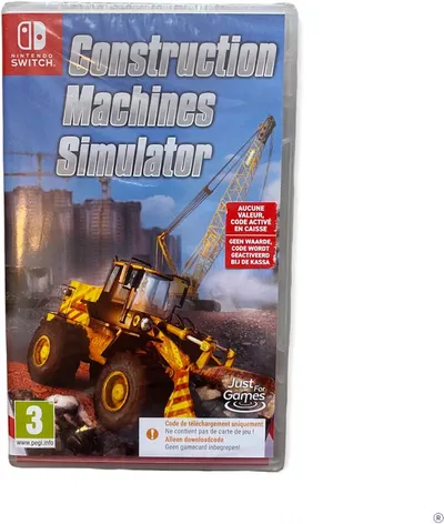 Construction Machines Simulator (Code in a Box) - Voor