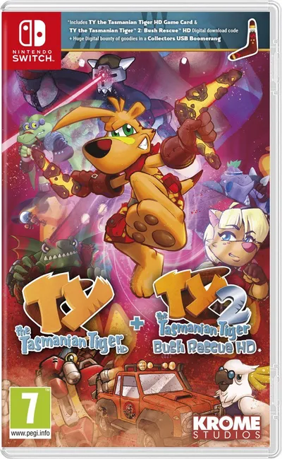 TY The Tasmanian Tiger HD + TY The Tasmanian Tiger 2: Bush Rescue HD