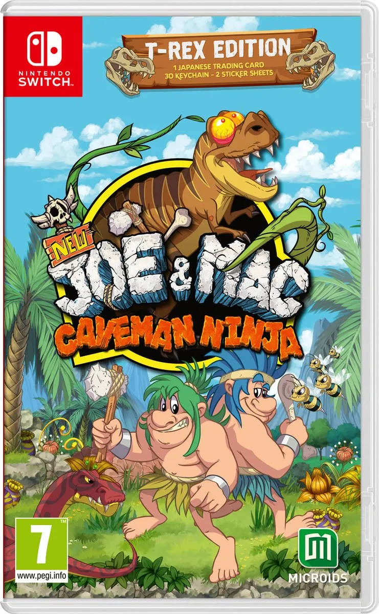 New Joe & Mac: Caveman Ninja: T-Rex Edition
